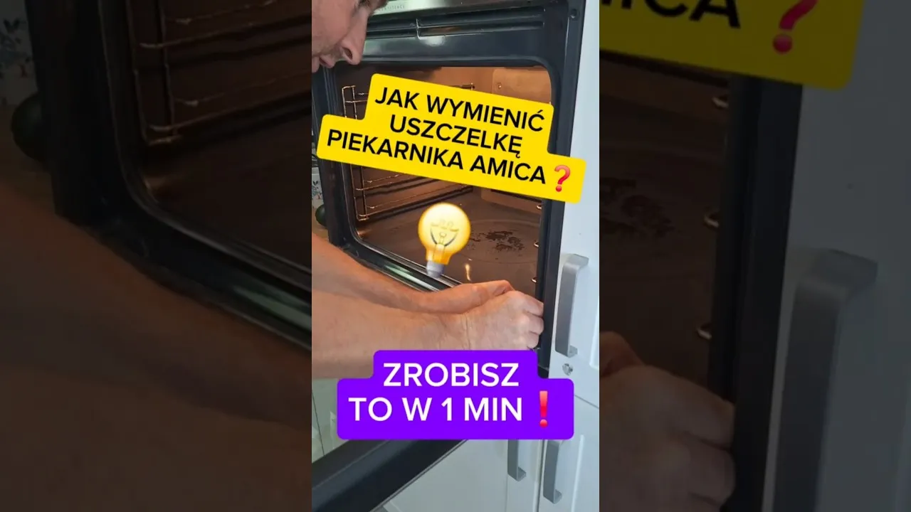 Zdjęcie Jak wymienić uszczelkę w piekarniku Amica, aby uniknąć kosztów serwisu