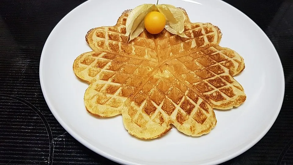 Zdjęcie Fluffige Waffeln mit Quark: Einfaches Rezept für gesunden Genuss