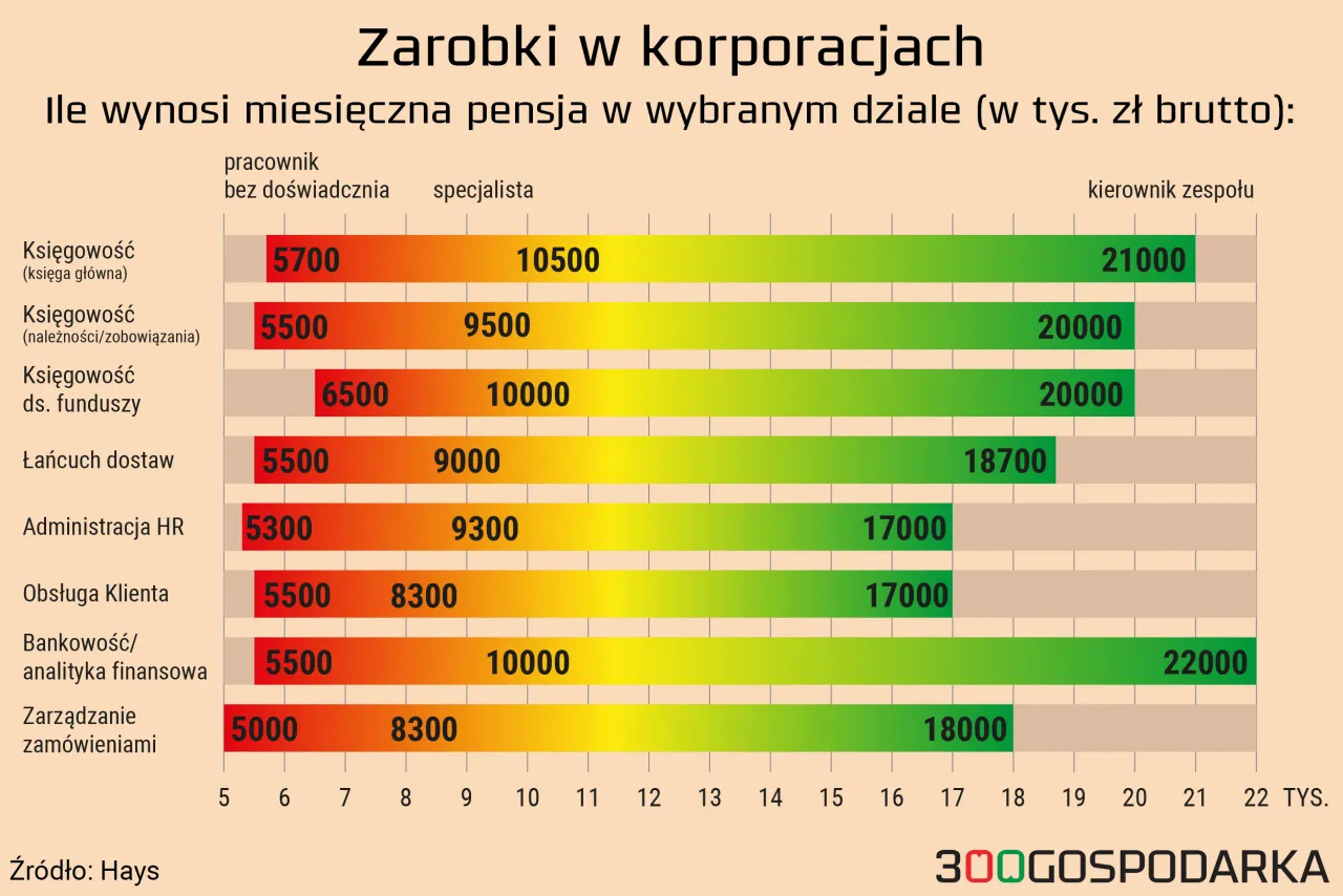 Zdjęcie Ile można zarobić w korporacji? Sekrety wynagrodzeń w Polsce 2025