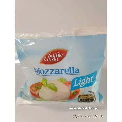 Zdjęcie Mozzarella ile kalorii? Poznaj wartość odżywczą i fakty
