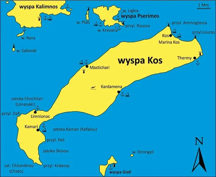 Zdjęcie Kos jakie morze? Odkryj tajemnice Morza Egejskiego wokół wyspy