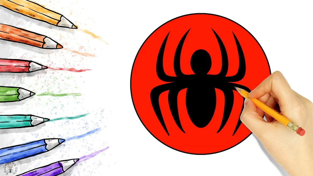 Zdjęcie Jak się maluje Spider-Mana - proste techniki rysowania krok po kroku