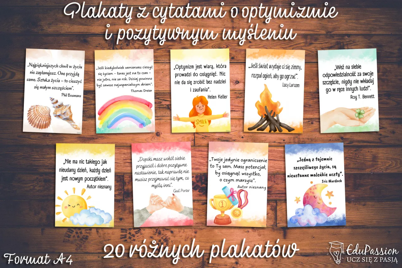 Zdjęcie Inspirujące cytaty o pozytywnym myśleniu: siła optymizmu