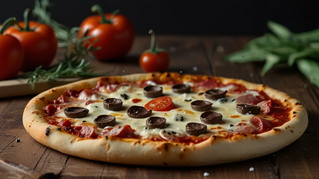 Zdjęcie Jak zrobić choinkę z ciasta na pizzę? Przepis krok po kroku