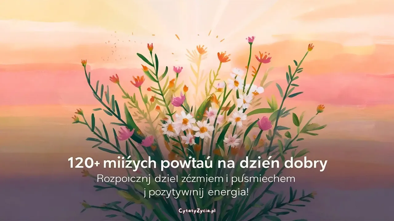 Zdjęcie Jak życzyć miłego dnia? Inspiracje i pomysły na serdeczne życzenia