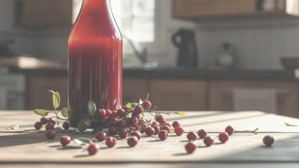 Zdjęcie Jak zrobić sok z głogu: prosty przepis na zdrowy napój pełen smaku