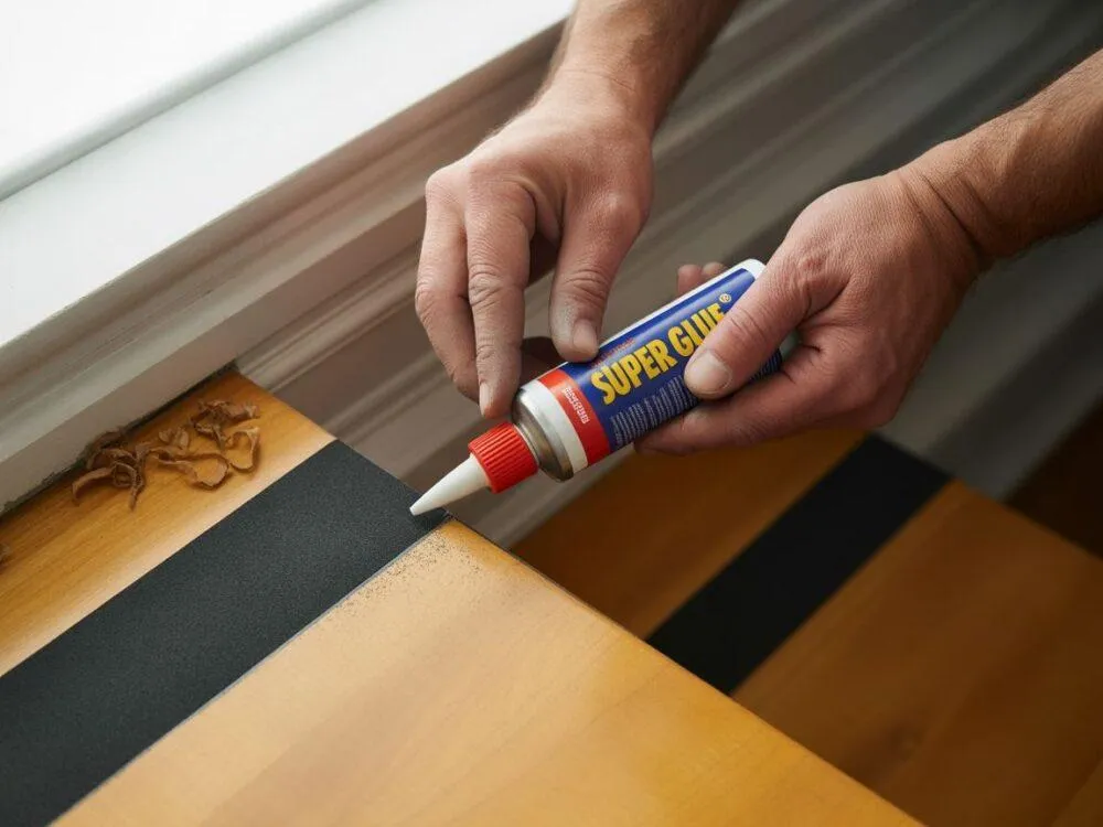 Zdjęcie Mocne przyklejenie gumowych nakładek na schody bez błędów i problemów