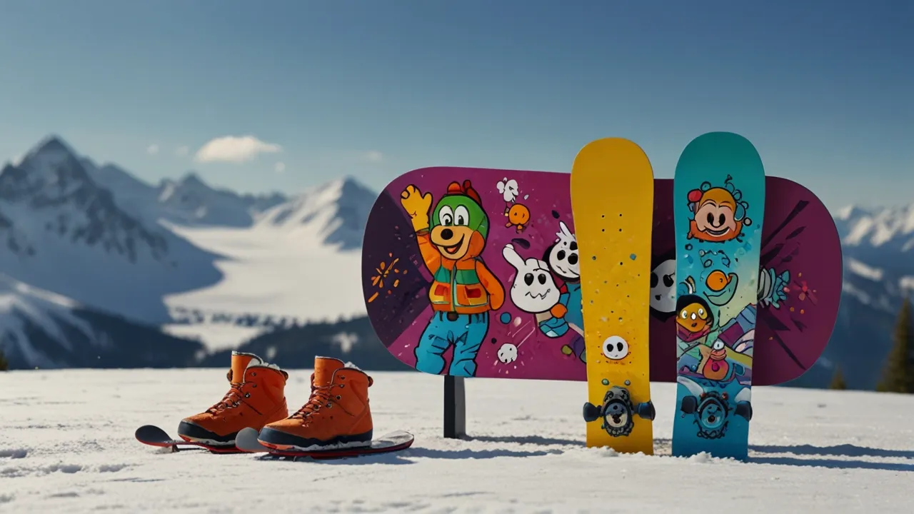 Zdjęcie Deska snowboardowa dla dzieci to klucz do rozpalenia zimowej pasji