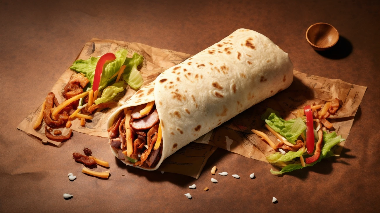 Ile kalorii ma kebab w tortilli - Kebab tortilla kcal