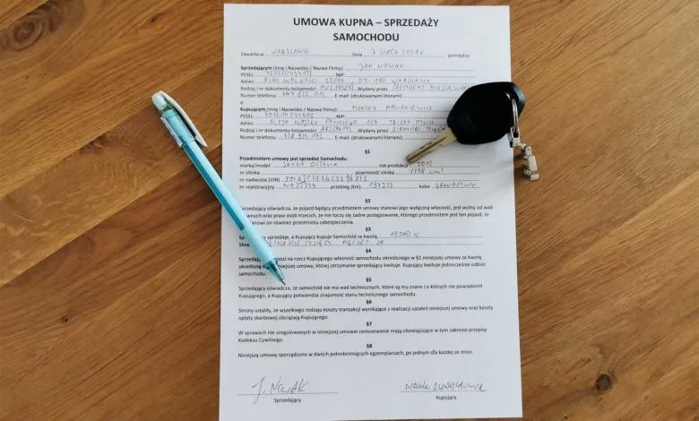 Zdjęcie Kupno samochodu od handlarza - jakie dokumenty są niezbędne?