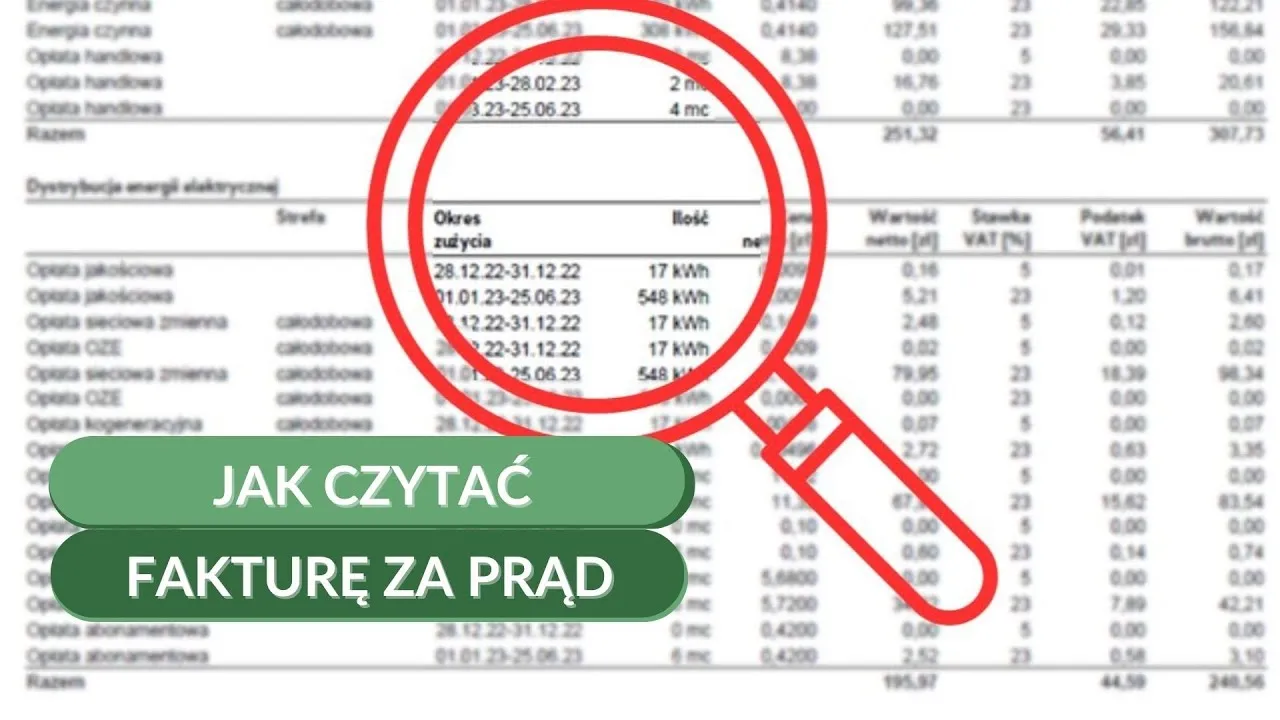 Zdjęcie Z czego składają się opłaty za energię elektryczną? Analizujemy to