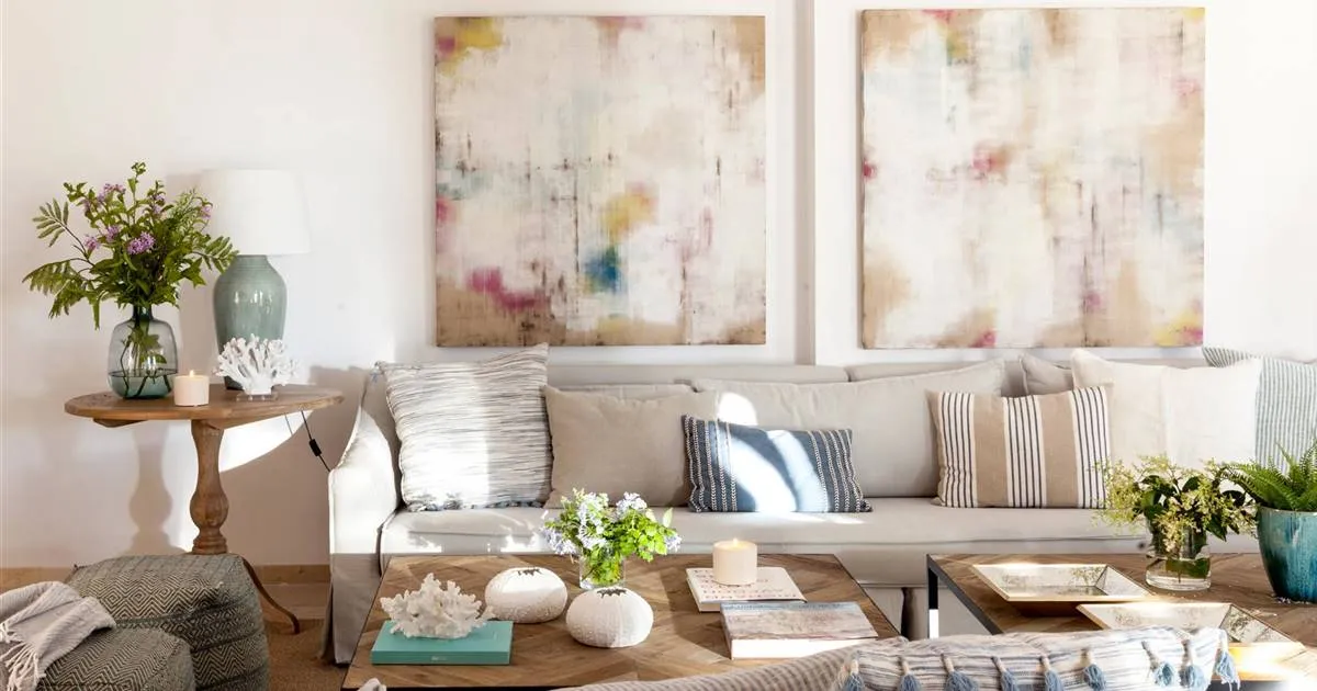 Zdjęcie Cuadros para salón: El arte de elegir y colgar con estilo