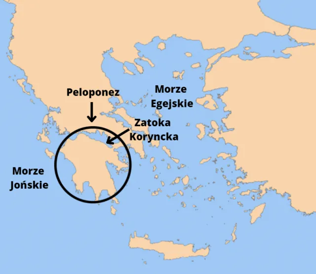 Zdjęcie Gdzie leży półwysep Peloponez: szczegółowa lokalizacja w Grecji