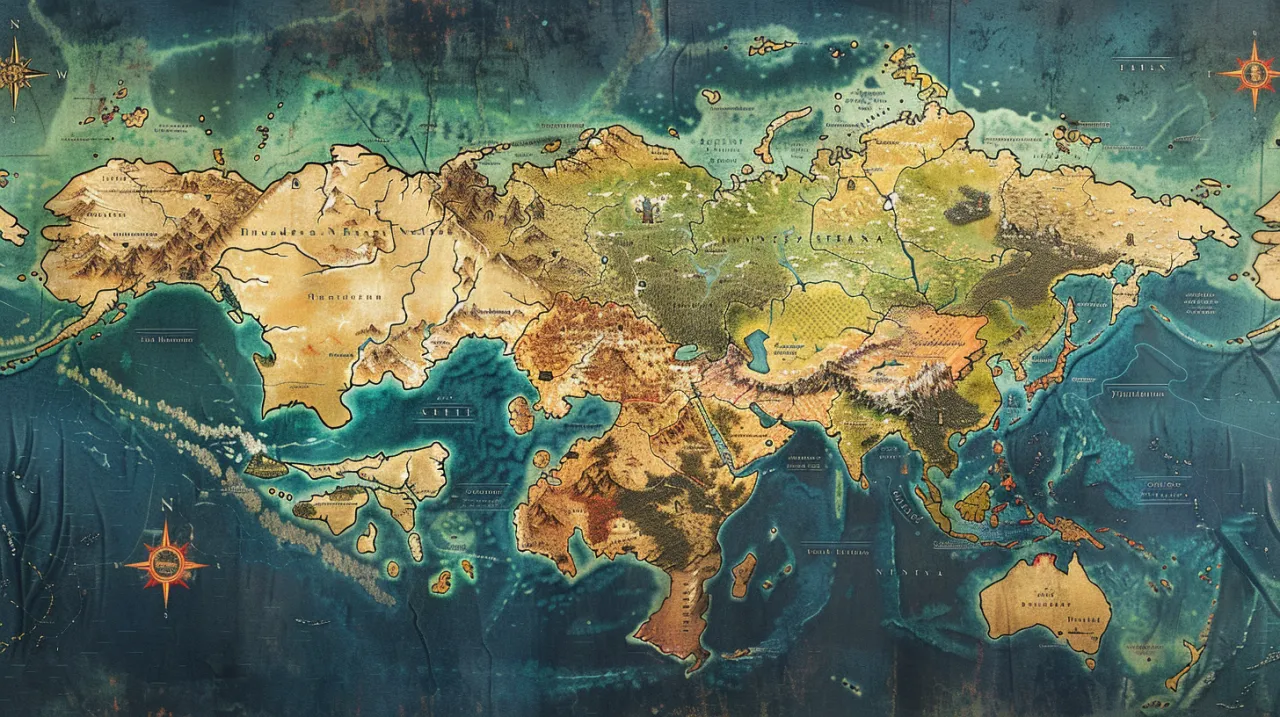 Zdjęcie Mapa Gry o Tron – poznaj cały świat Westeros i Essos