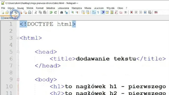 Zdjęcie Jak napisać tekst w HTML - proste kroki i najczęstsze błędy do uniknięcia