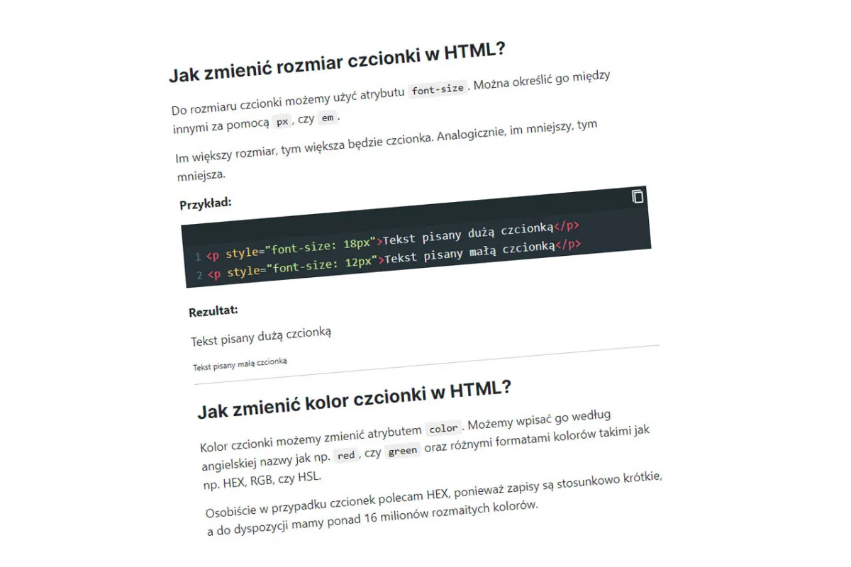 Zdjęcie Jak pogrubić tekst w HTML i poprawić jego widoczność na stronie