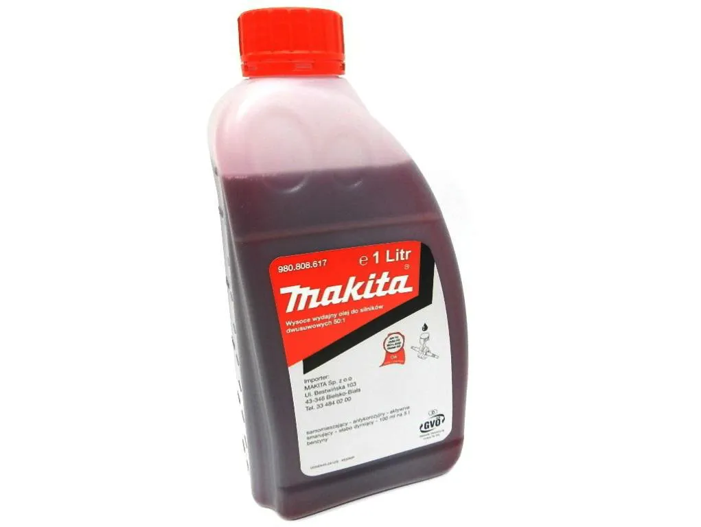 Zdjęcie Jakie oleje są najlepsze do Makita EBH341U i ile ich potrzeba?