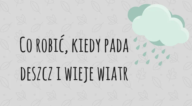 Zdjęcie Tekst piosenki Lubię kiedy wieje wiatr: nauka śpiewania z dziećmi