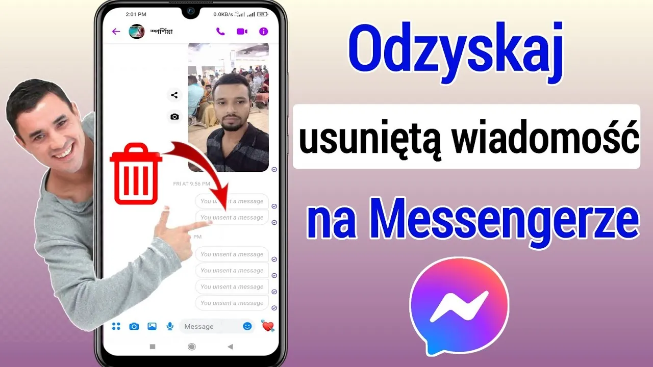 Zdjęcie Sekretne sposoby na odzyskanie usuniętych wiadomości z Messengera w 5 minut
