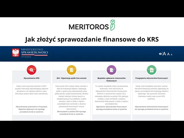 Zdjęcie Jak złożyć sprawozdanie do KRS bez błędów i zbędnych kłopotów