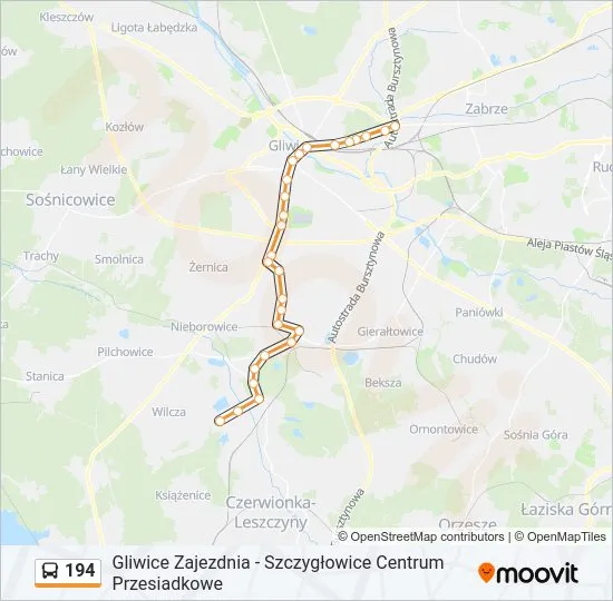 Zdjęcie Rozkład jazdy 194 - Sprawdź godziny kursowania i uniknij czekania