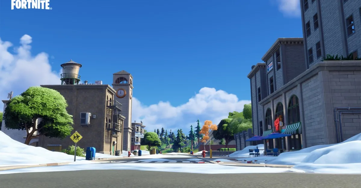 Zdjęcie Tilted Towers w Fortnite: Historia i obecność w każdym rozdziale gry
