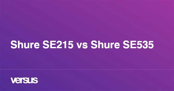 Zdjęcie Shure SE535 vs SE215:oto  porównanie słuchawek dokanałowych