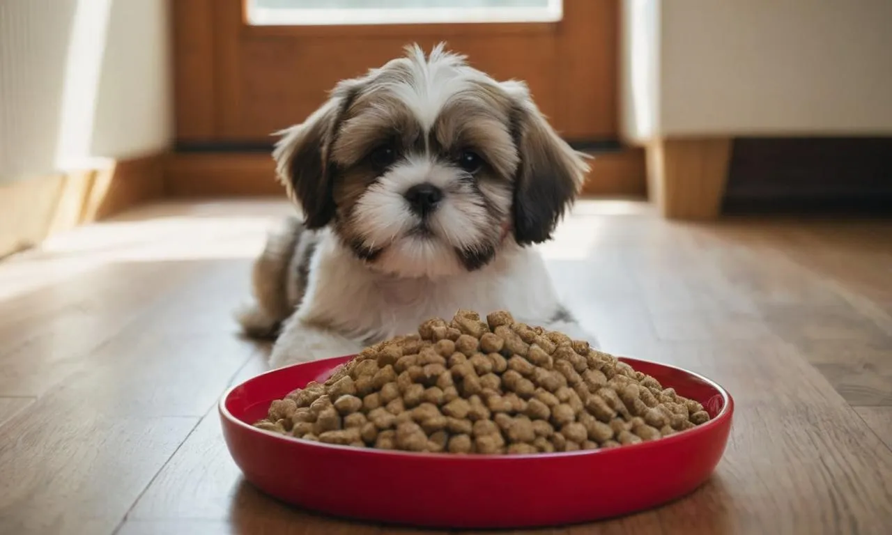 Zdjęcie Jak karmić szczeniaka shih tzu: Kompletny poradnik żywieniowy