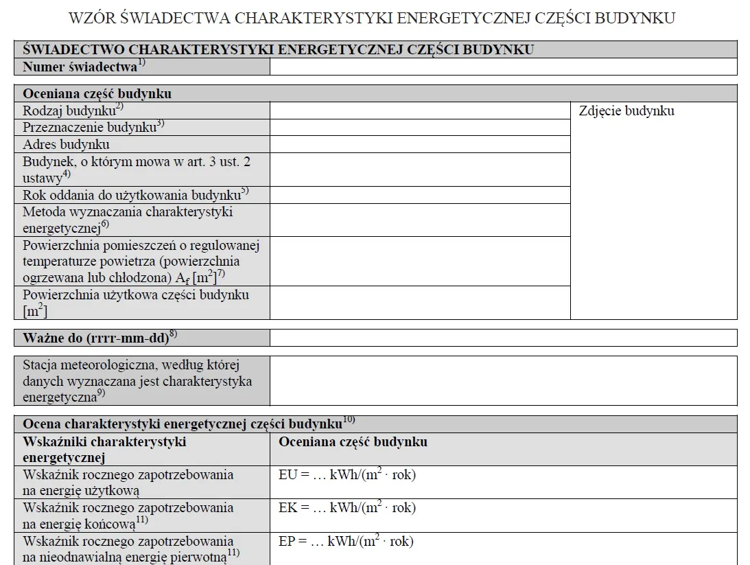 Zdjęcie Kiedy trzeba sporządzić świadectwo charakterystyki energetycznej budynku? Uniknij problemów przy sprzedaży i wynajmie.