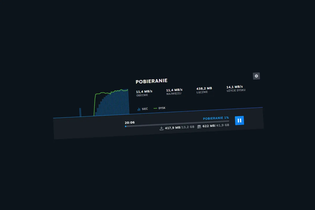 Zdjęcie Jak przyśpieszyć pobieranie na Steam i uniknąć frustracji z wolnym internetem