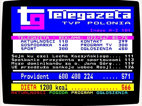 Zdjęcie Jak włączyć napisy dla niesłyszących w telegazecie TVP i nie przegapić informacji
