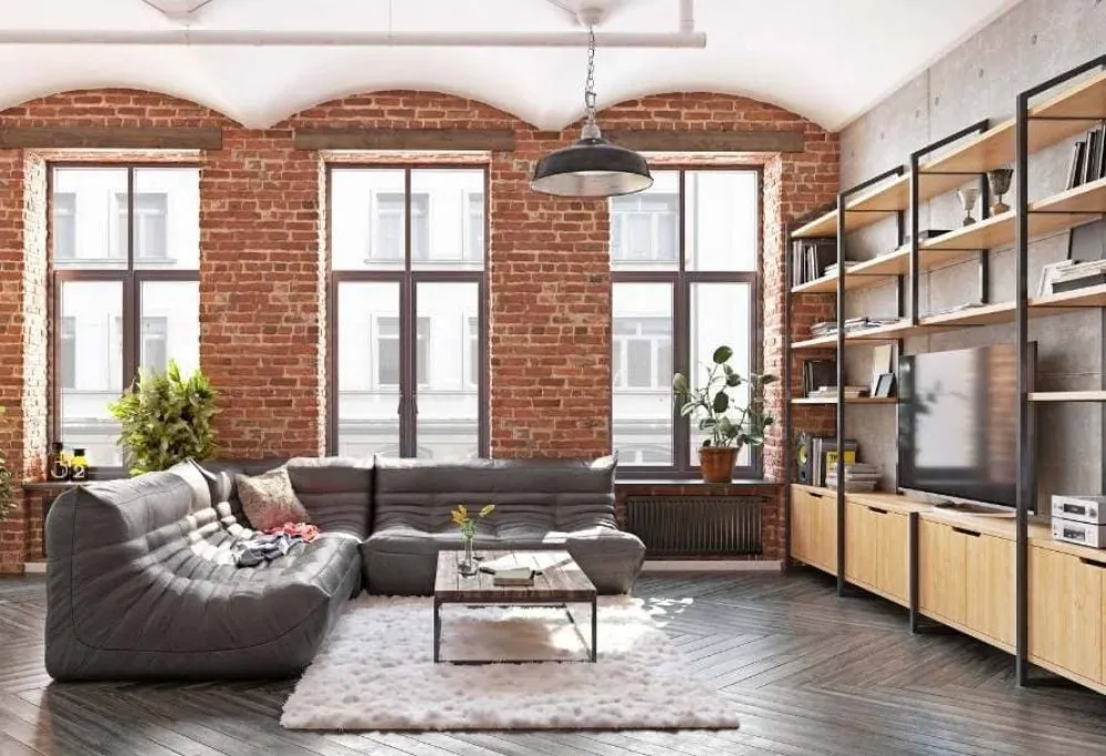Zdjęcie Jak urządzić salon w stylu loftowym - inspiracje i praktyczne porady