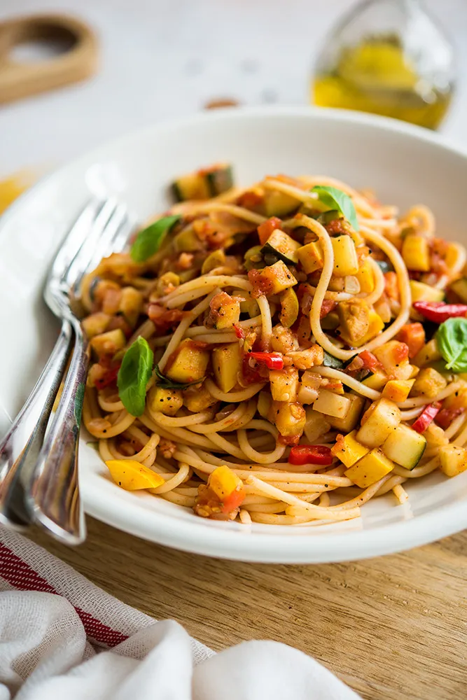 Zdjęcie Spaghetti z cukinii: zdrowa alternatywa dla tradycyjnego makaronu