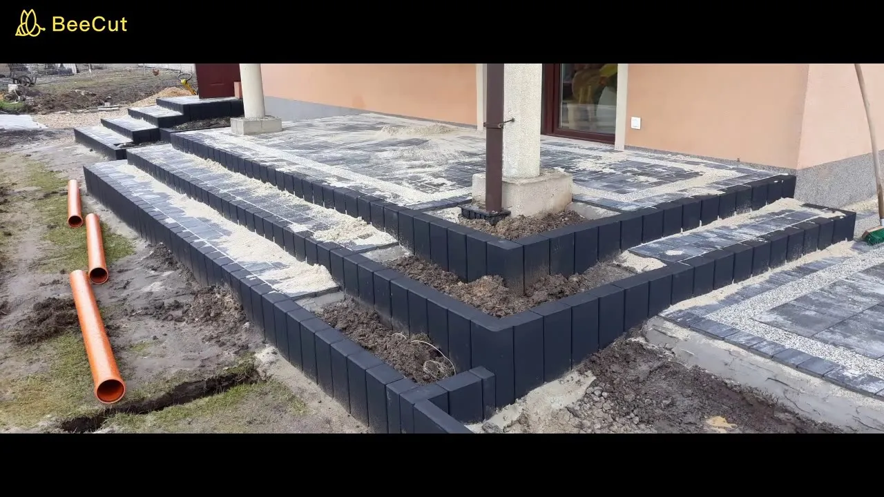 Zdjęcie Schody z palisady krok po kroku. Uniknij kosztownych błędów przy budowie
