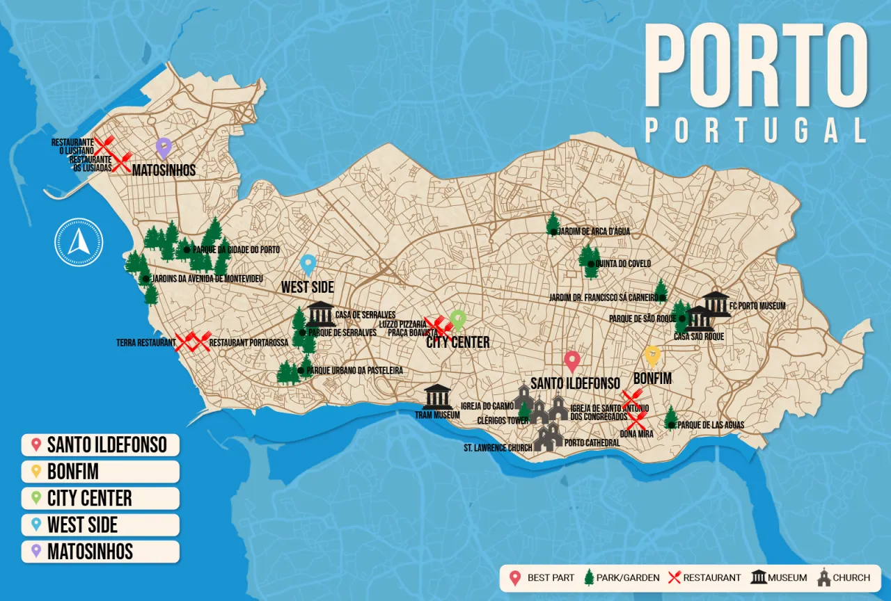 Zdjęcie Gdzie dokładnie leży Porto? Lokalizacja, mapa i ciekawe fakty o mieście
