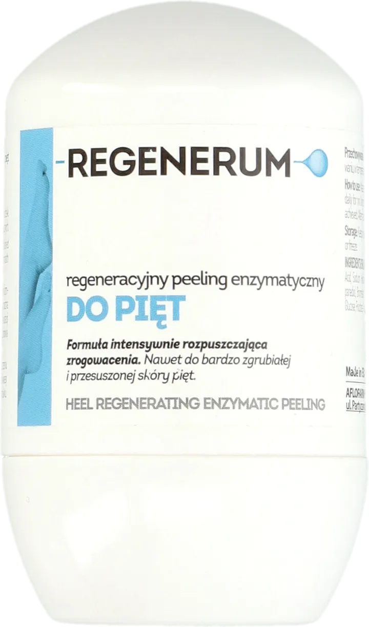 Zdjęcie Jak stosować peeling enzymatyczny Regenerum do pięt - poradnik