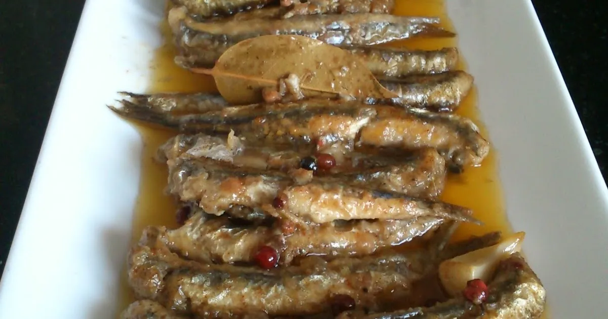 Zdjęcie Boquerones en escabeche sin freír: receta saludable y deliciosa