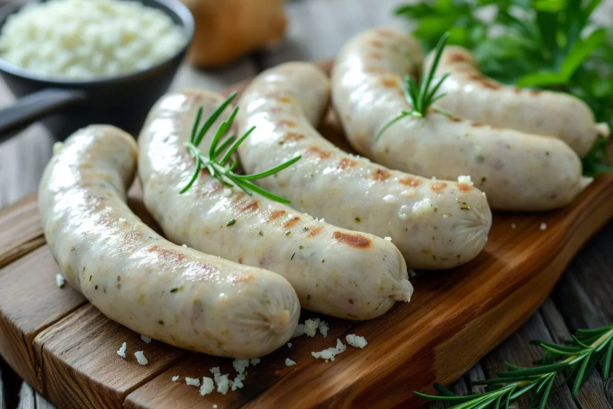 Zdjęcie Jak gotować białą kiełbasę, aby nie pękała i zachowała smak