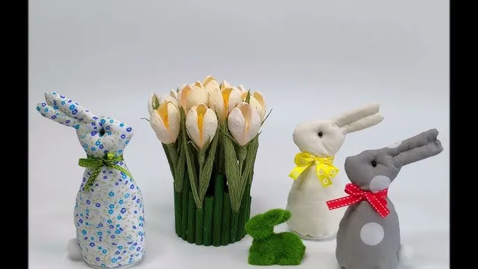 Zdjęcie Proste i kreatywne zające wielkanocne DIY dla całej rodziny