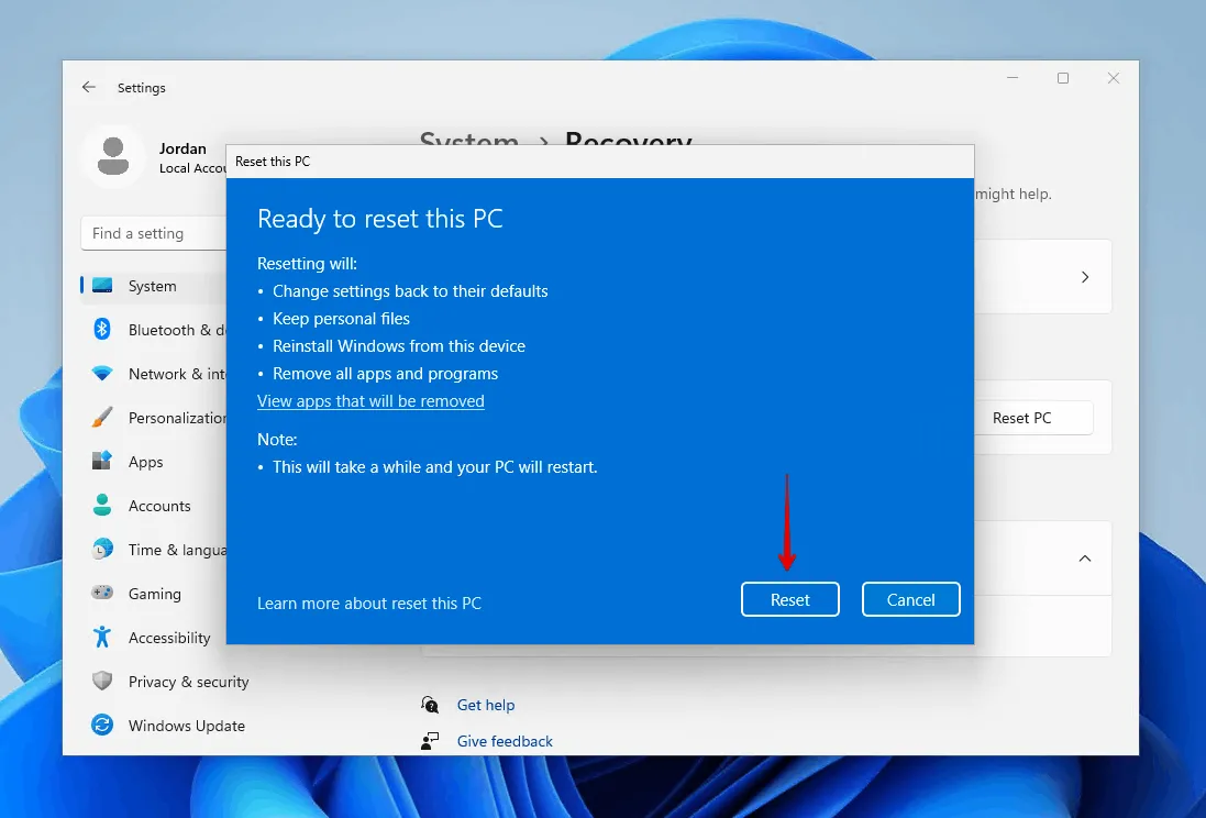 Zdjęcie Jak zresetować laptopa Windows 10 i uniknąć utraty danych