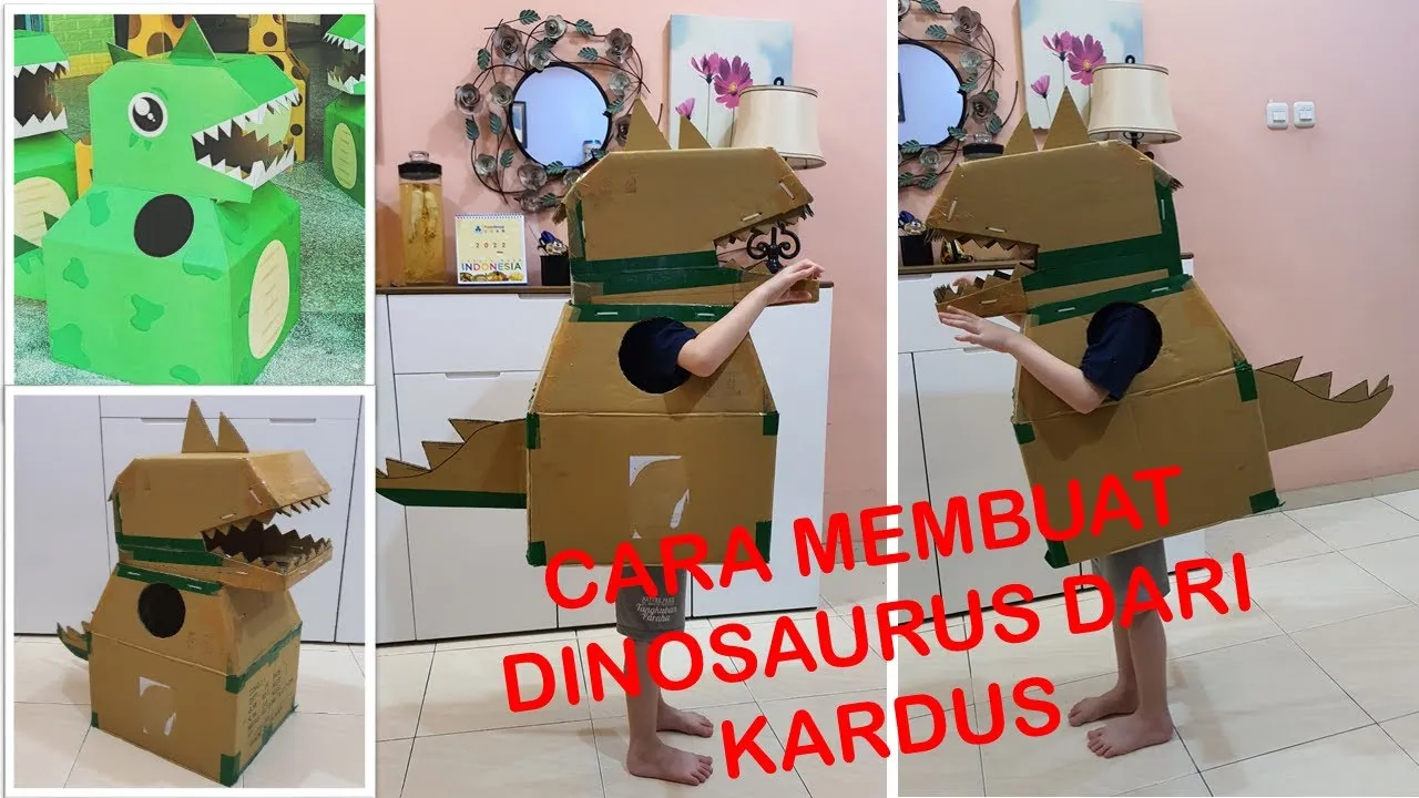 Zdjęcie Jak łatwo zrobić strój dinozaura samodzielnie – prosty poradnik krok po kroku