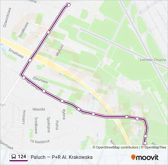 Zdjęcie Autobus 124 Warszawa - sprawdź rozkład jazdy i uniknij czekania