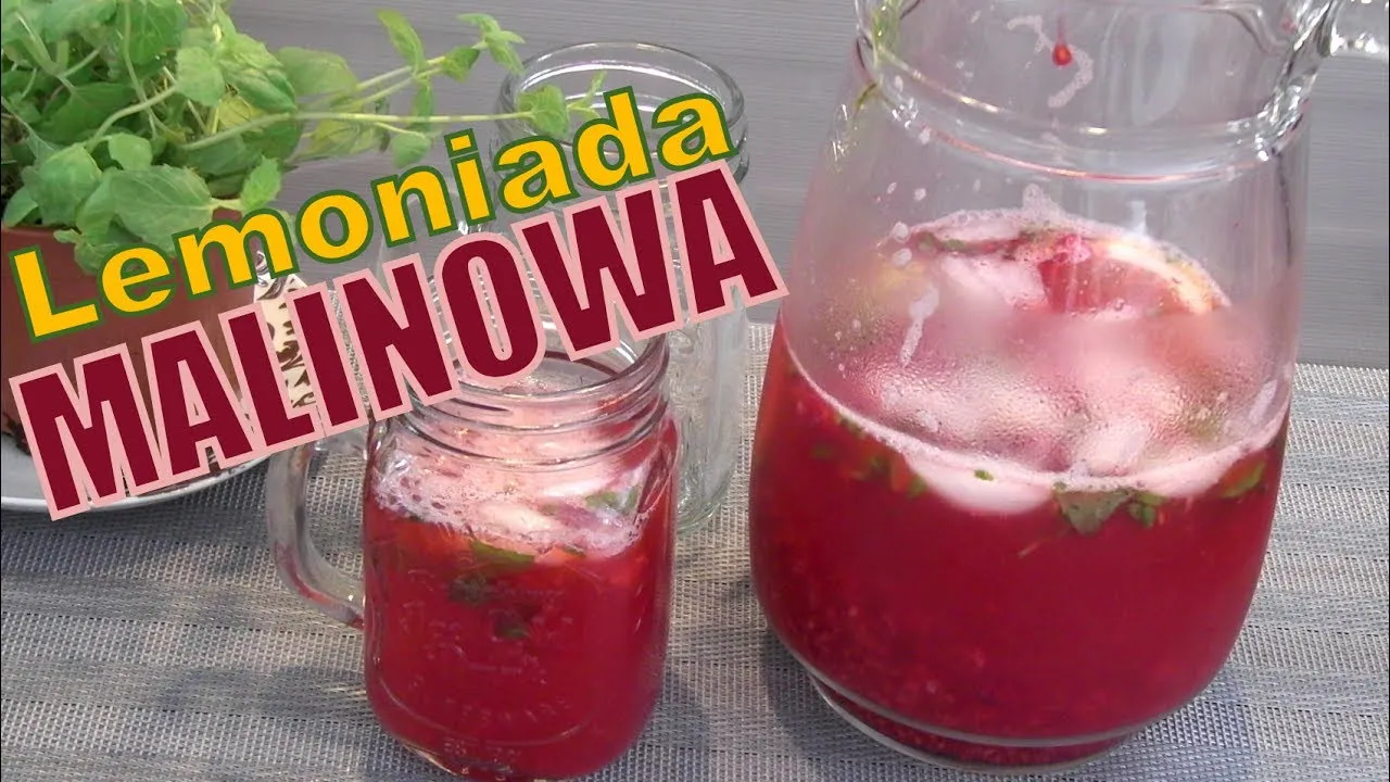 Zdjęcie Jak zrobić lemoniadę malinową – prosty przepis na orzeźwienie latem