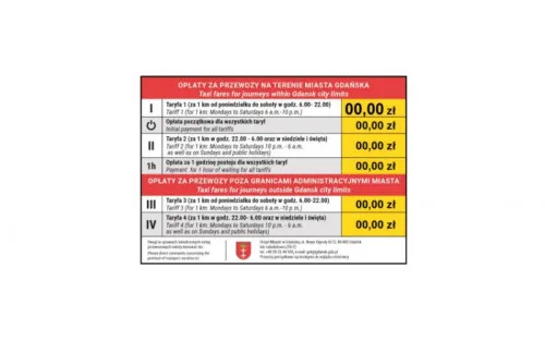 Zdjęcie Ile kosztuje taxi w Gdańsku? Sprawdź ceny i ukryte opłaty
