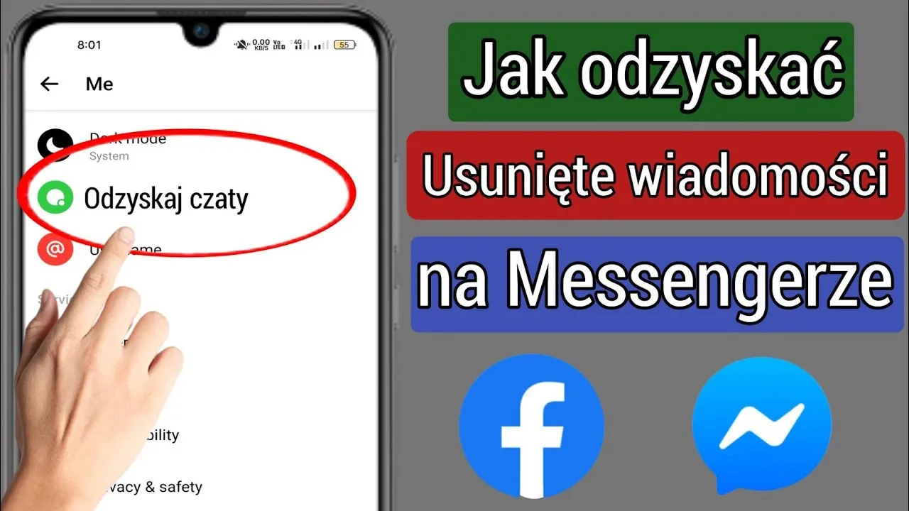 Zdjęcie Jak odzyskać usuniętą konwersację na Messenger i uniknąć straty wiadomości