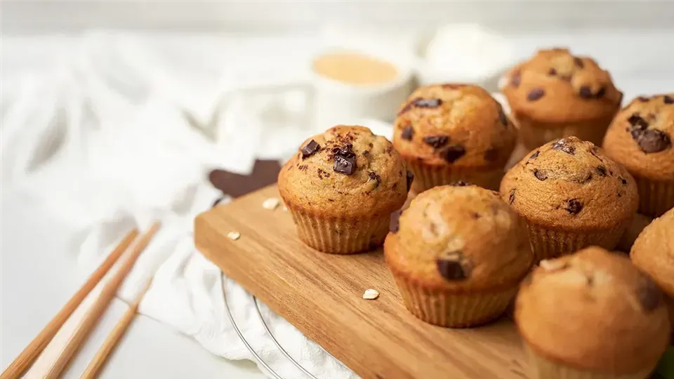 Zdjęcie Jak zrobić dietetyczne muffinki marchewkowo bananowe: tylko 108 kcal
