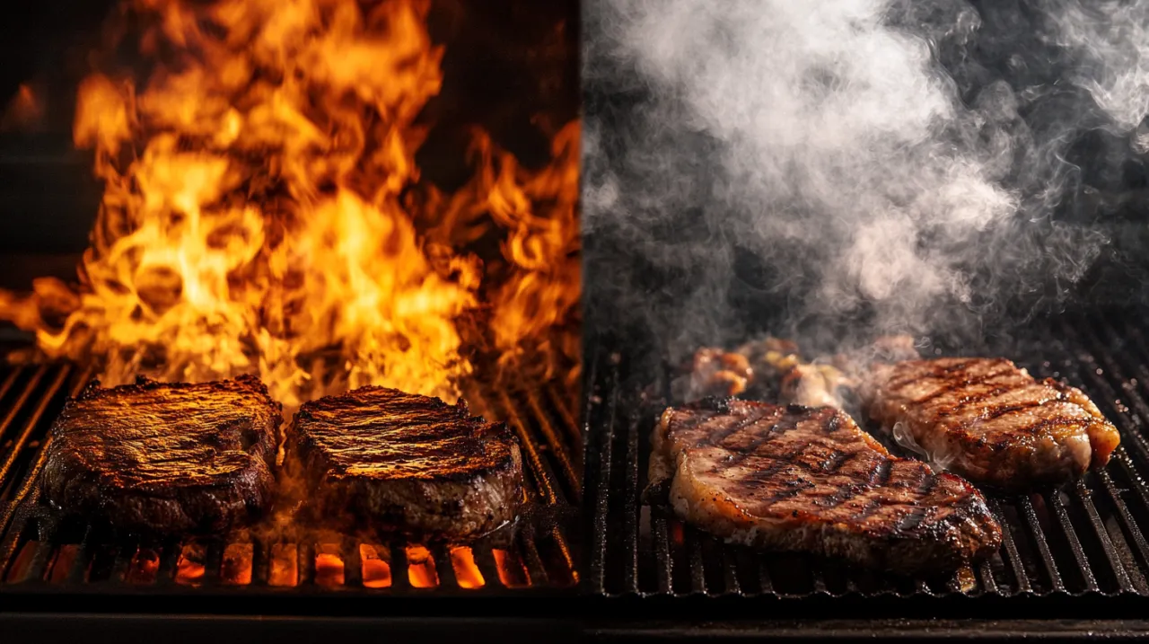Zdjęcie Grill gazowo-węglowy: Który lepszy? Porównanie zalet
