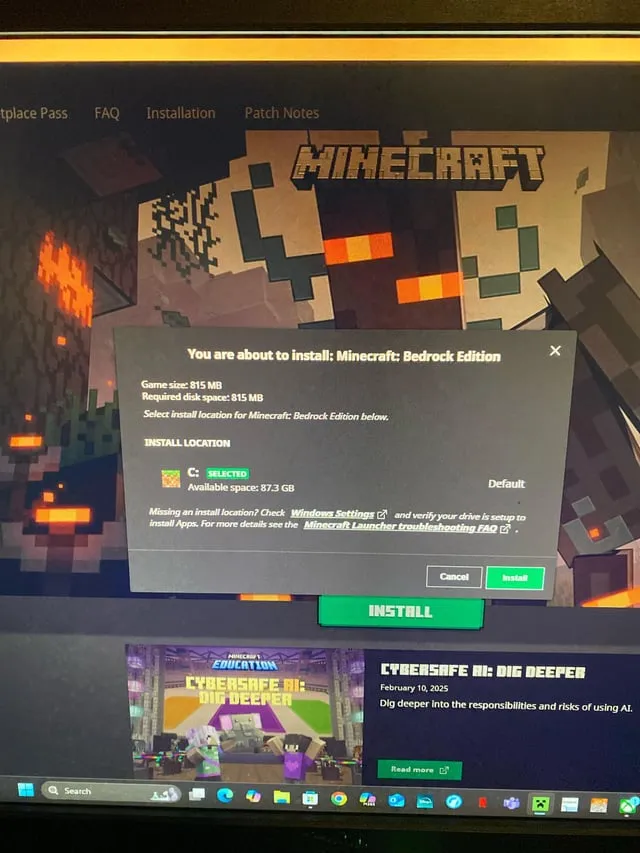 Zdjęcie Jak zaktualizować Minecraft Bedrock i uniknąć problemów z grą