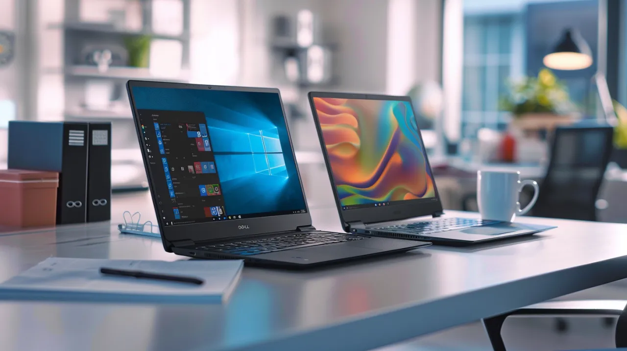 Zdjęcie E7450 czy E7470: Który Dell Latitude jest lepszy do pracy biurowej?