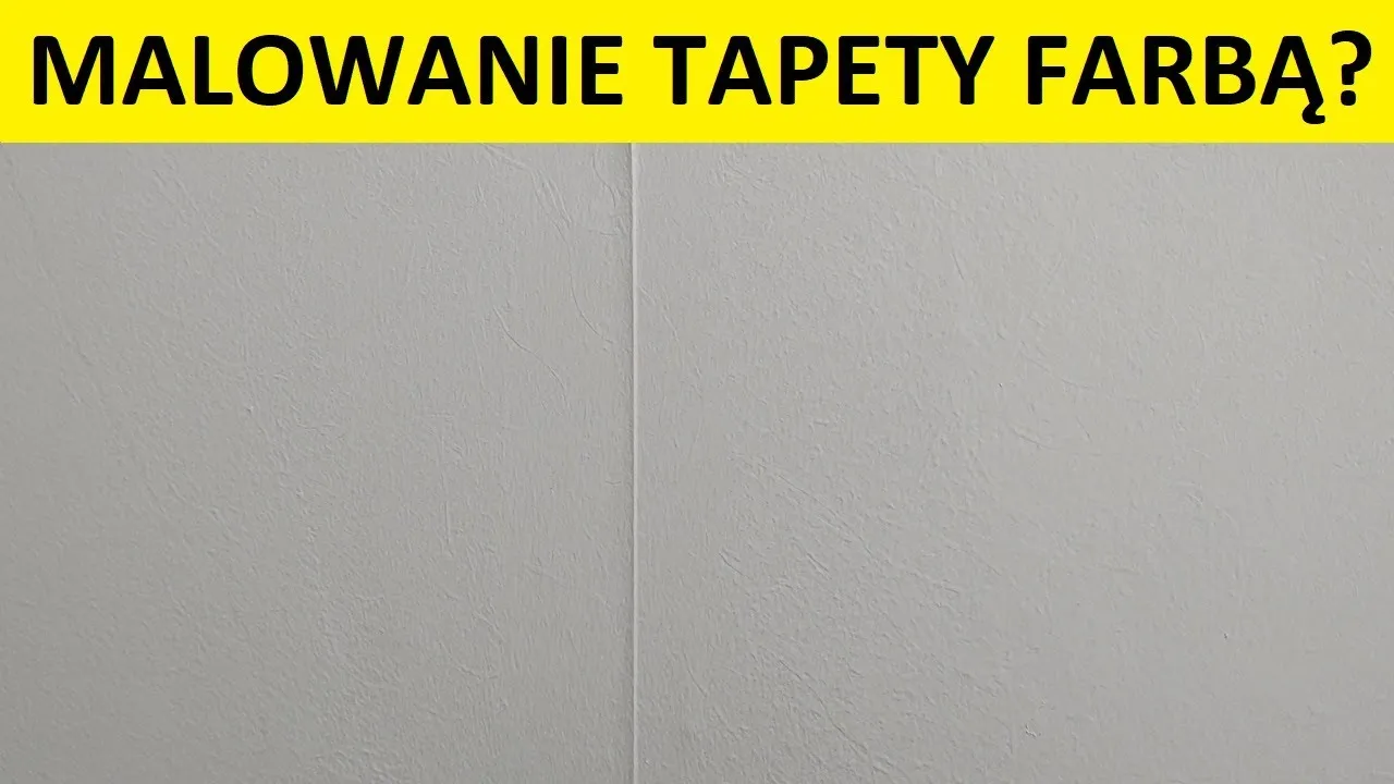 Zdjęcie Jaką farbą pomalować tapetę, aby uniknąć błędów i uzyskać idealny efekt?